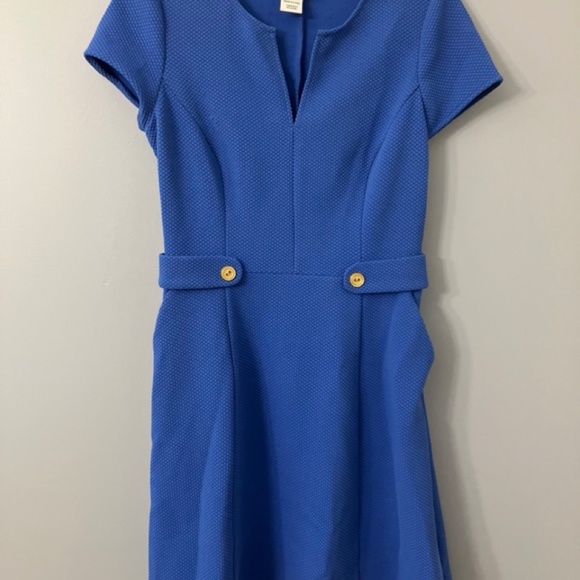 Tabitha Anthropologie Lorel Dress in Sky Blue, 4P - Picture 2 of 4